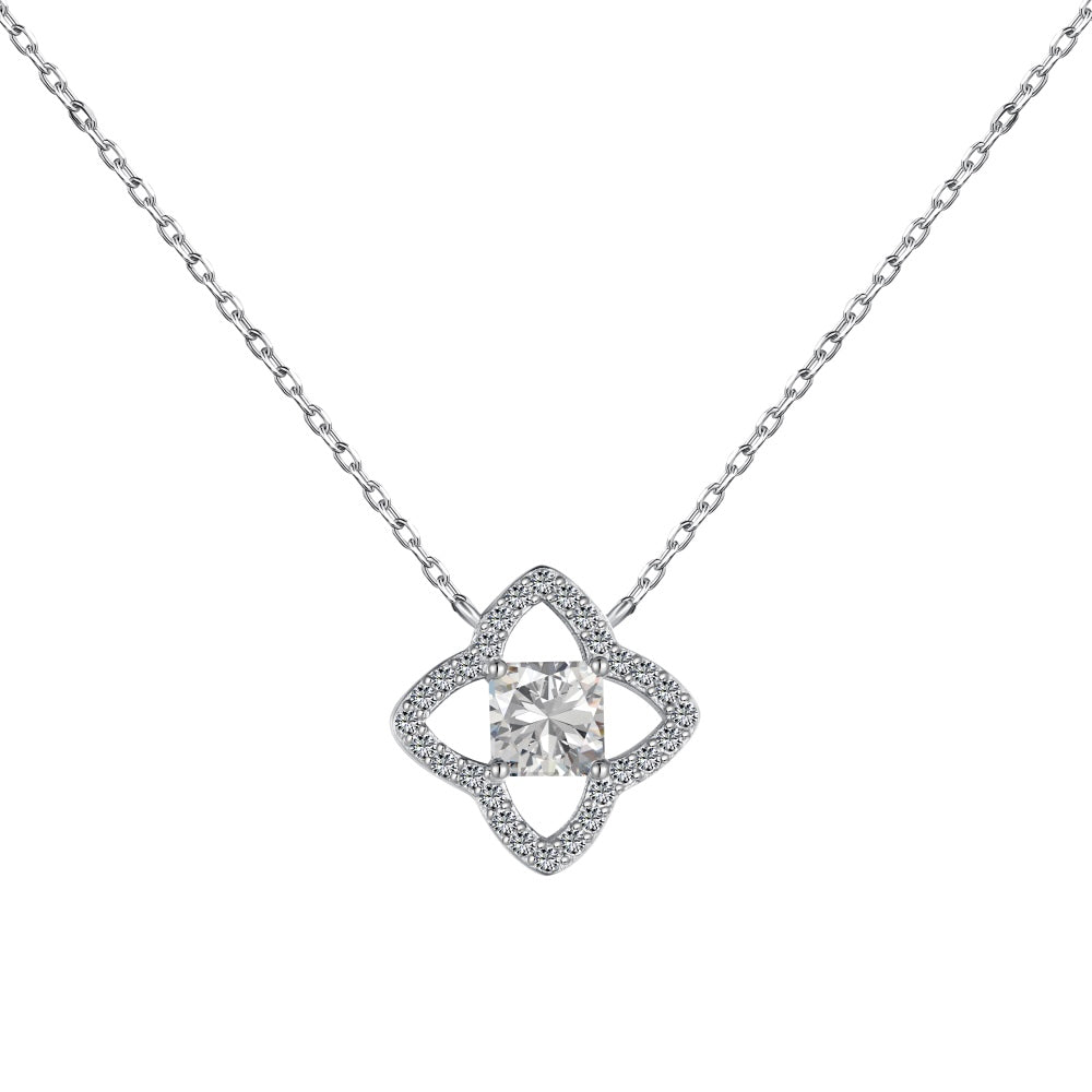 [Lora-Jewelry] Collier exquis en forme de fleur taille princesse