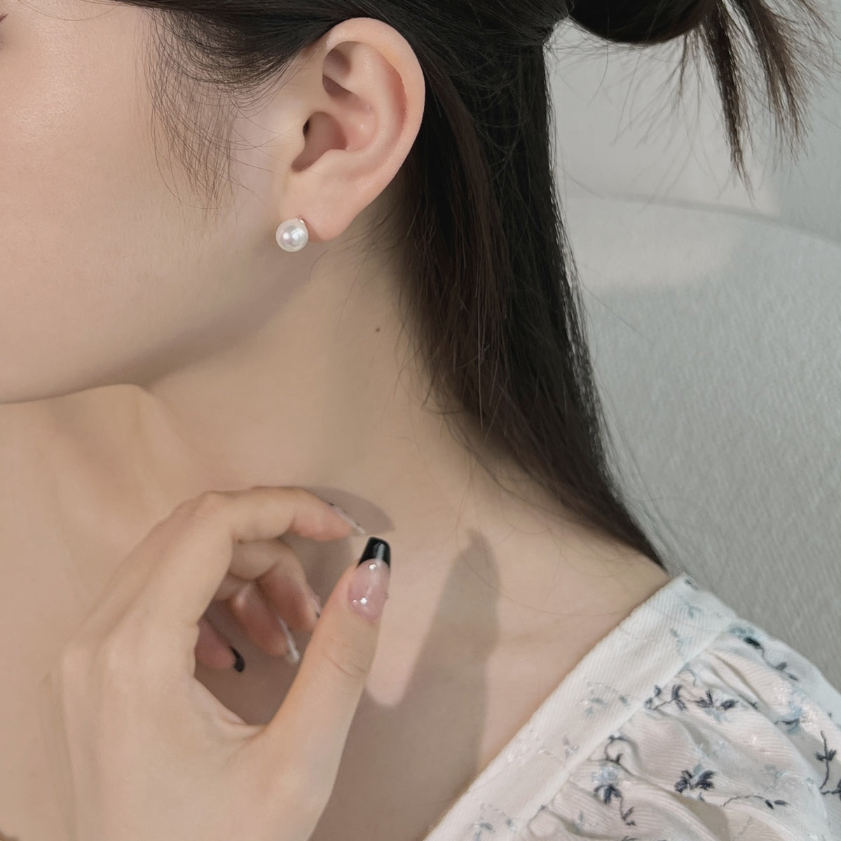[Lora-Jewelry] Boucles d'oreilles en perles délicates