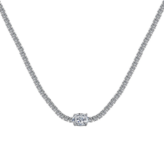 [Lora-Jewelry] Collier taille ovale brillant de 1,0 carat