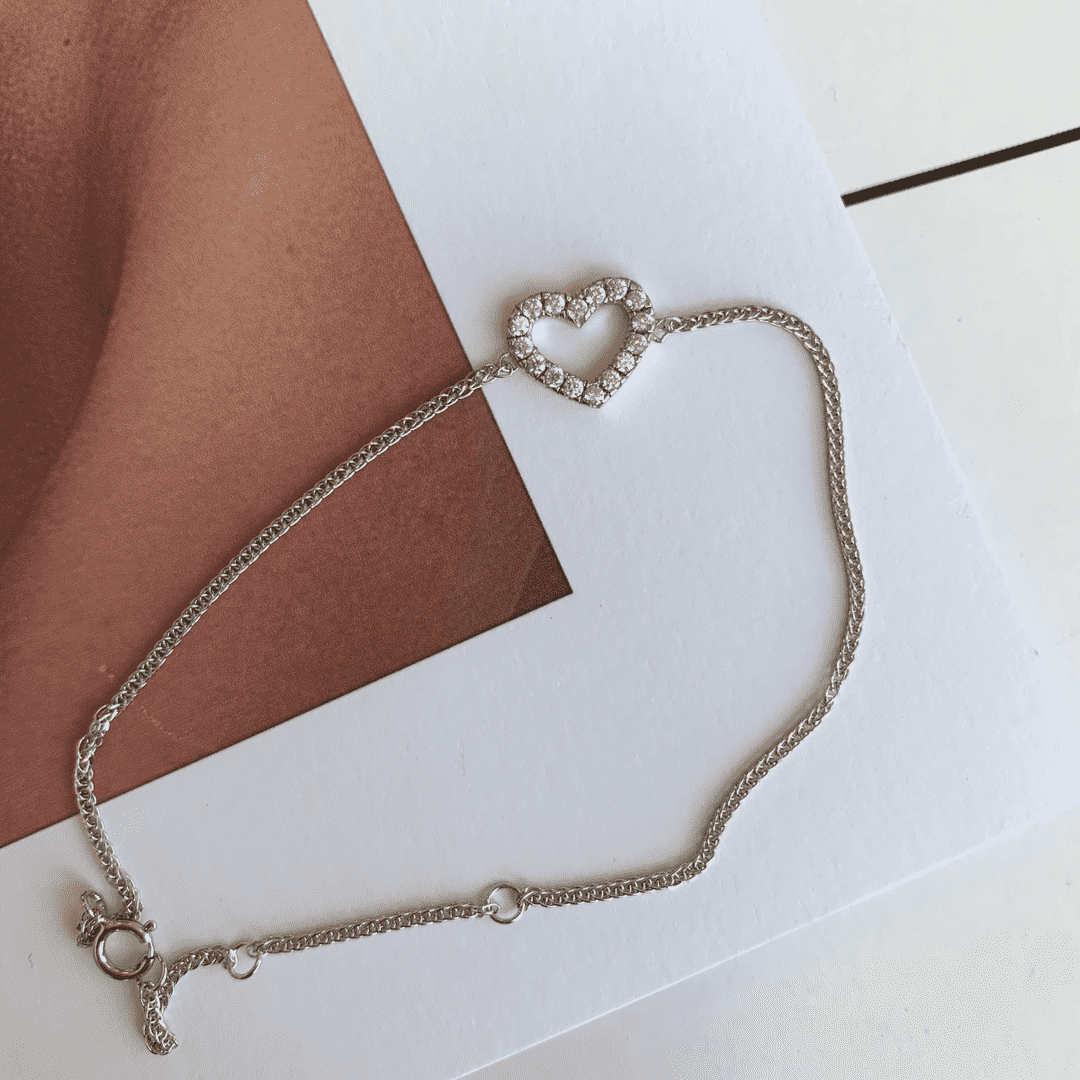 [Lora-Jewelry] Bracelet amoureux en forme de cœur