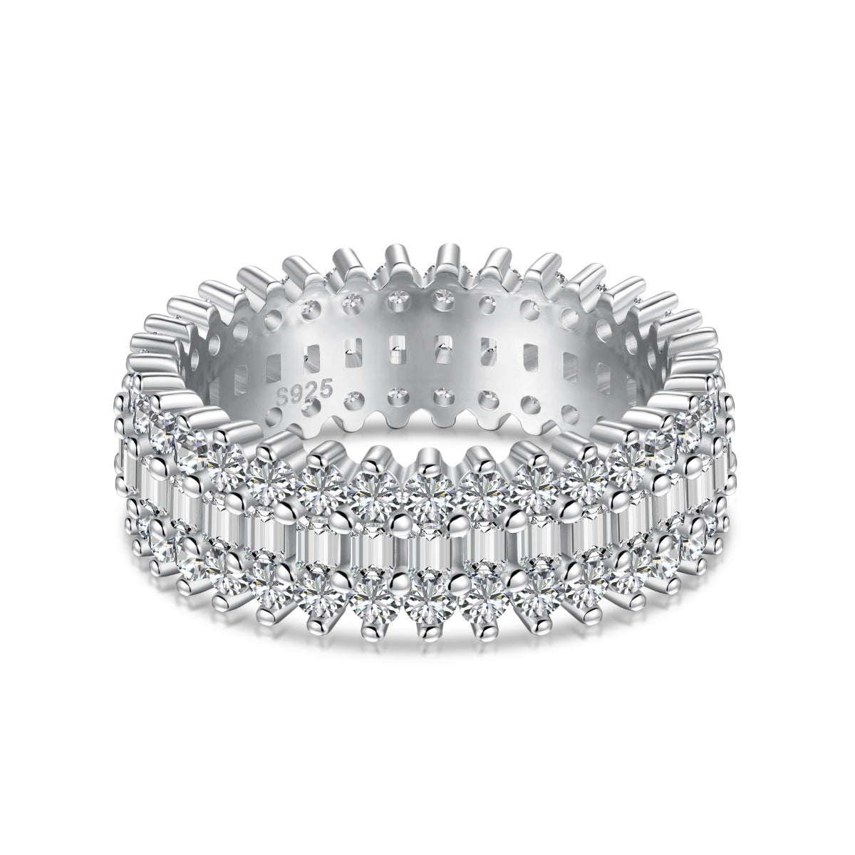[Lora-Jewelry] Bague quotidienne ornée de motifs colorés et radieux