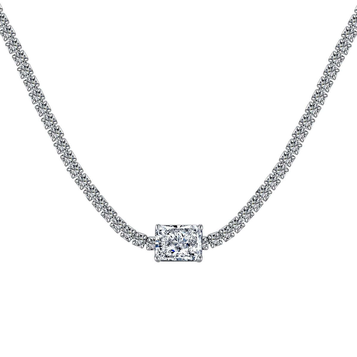 [Lora-Jewelry] Collier orné d'émeraude taille 2,0 carats