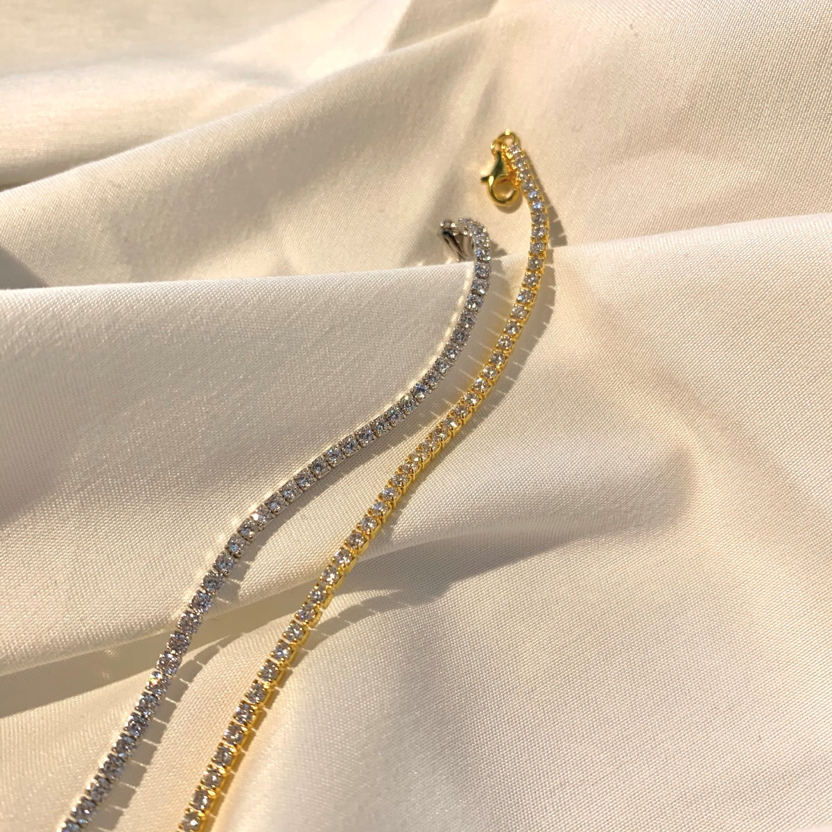 [Lora-Jewelry] Bracelet tennis taille princesse brillant et radieux