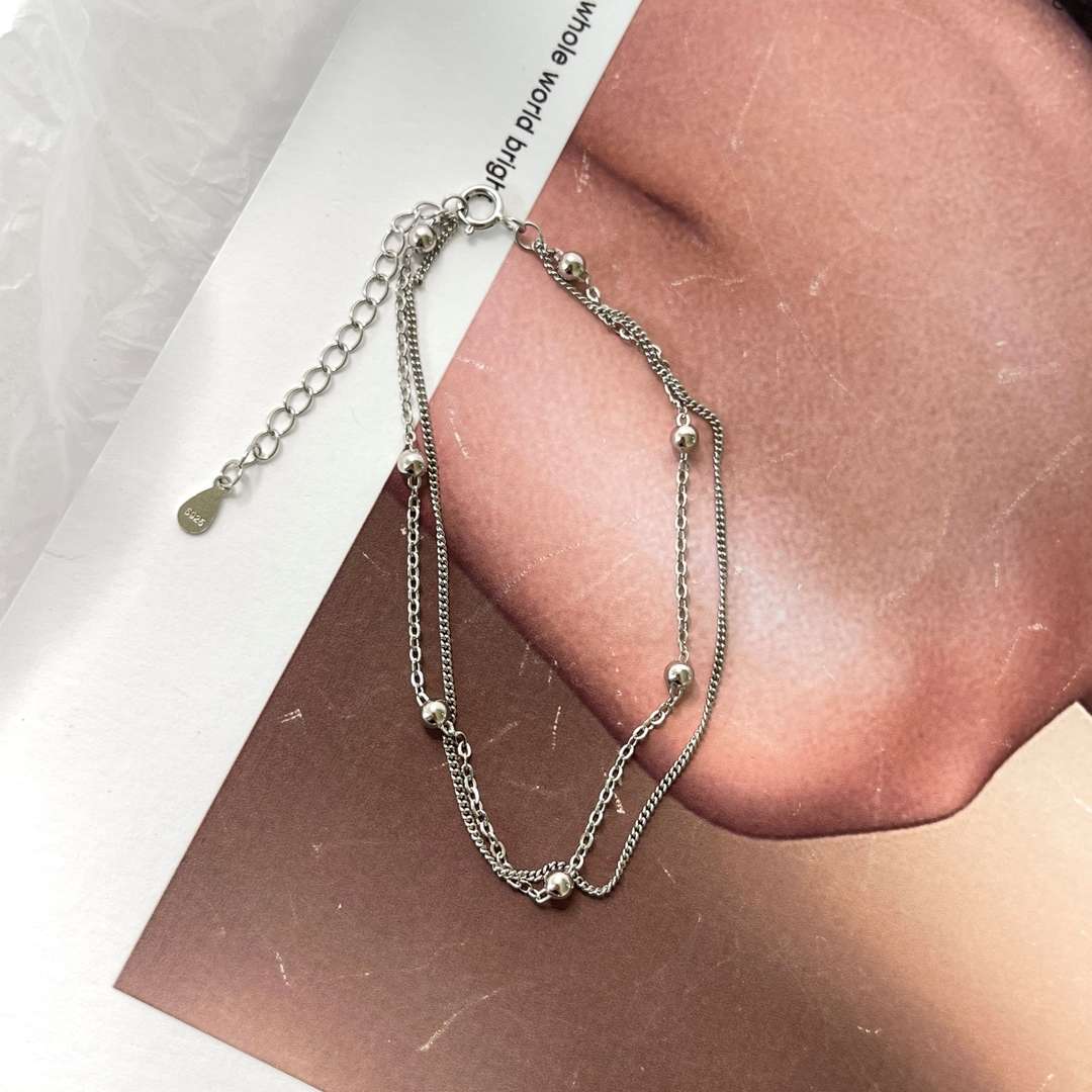 [Lora-Jewelry] Bracelet double couche de perles délicates