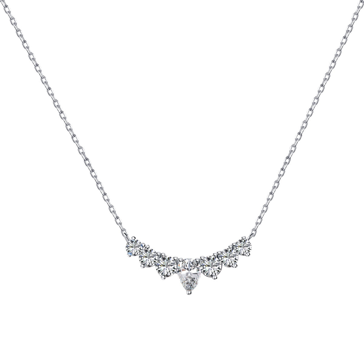 [Lora-Jewelry] Collier délicat en forme de cœur coloré