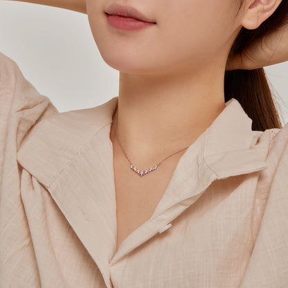 [Lora-Jewelry] Collier arc-en-ciel éblouissant