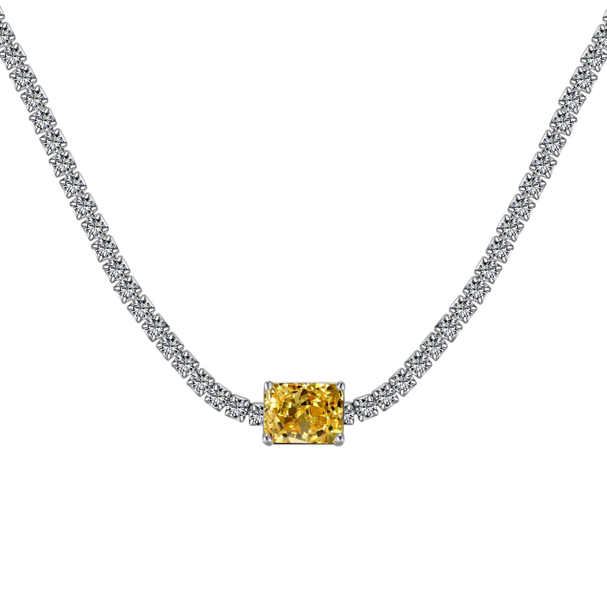 [Lora-Jewelry] Collier orné d'émeraude taille 2,0 carats