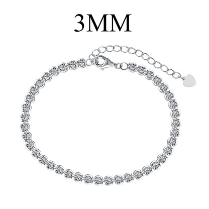 [Lora-Jewelry] Bracelet rond scintillant et orné pour tous les jours