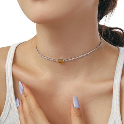 [Lora-Jewelry] Collier orné d'émeraude taille 2,0 carats