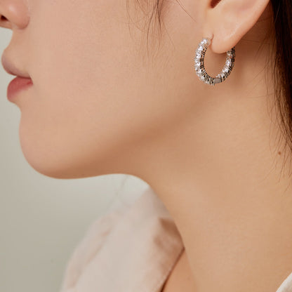 [Lora-Jewelry] Boucles d'oreilles rondes uniques pour le quotidien