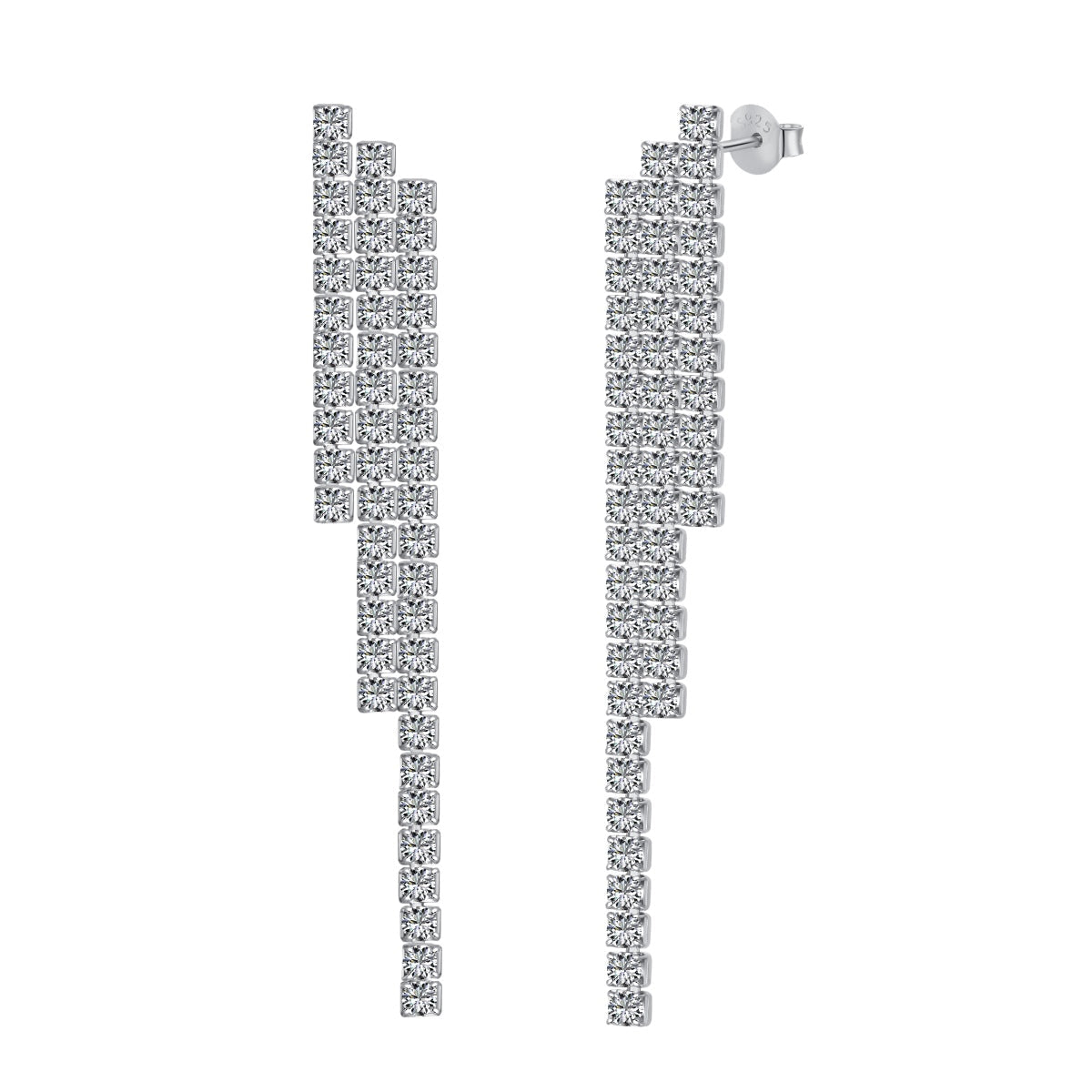 [Lora-Jewelry] Boucles d'oreilles de banquet luxueuses et délicates