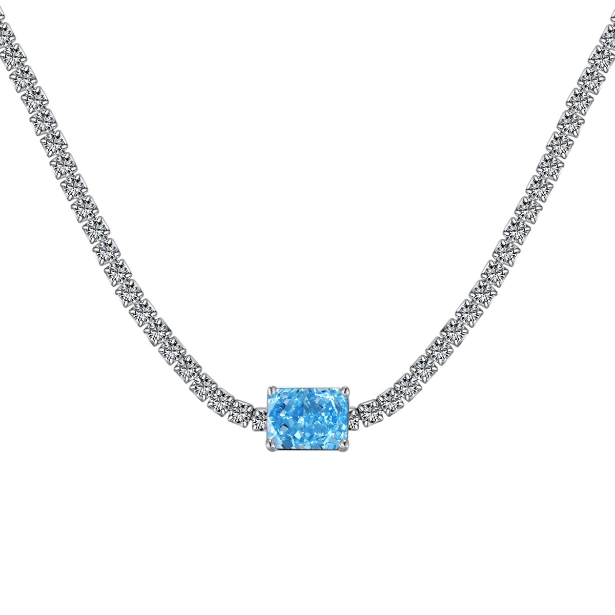 [Lora-Jewelry] Collier orné d'émeraude taille 2,0 carats