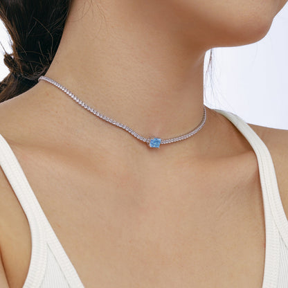[Lora-Jewelry] Collier orné d'émeraude taille 2,0 carats