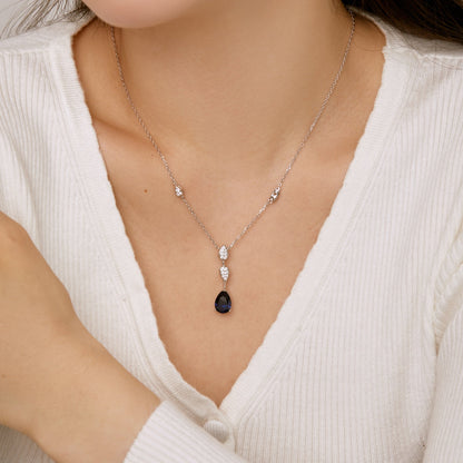 [Lora-Jewelry] Collier éblouissant taille poire