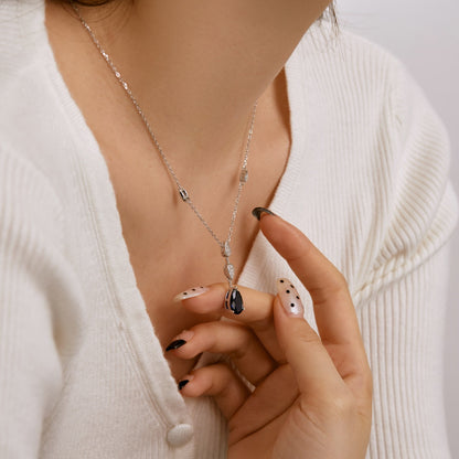 [Lora-Jewelry] Collier éblouissant taille poire
