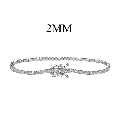 [Lora-Jewelry]Radiant Colorful Round Cut Party Bracelet