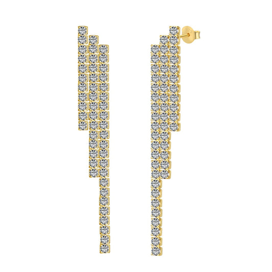 [Lora-Jewelry] Boucles d'oreilles de banquet luxueuses et délicates