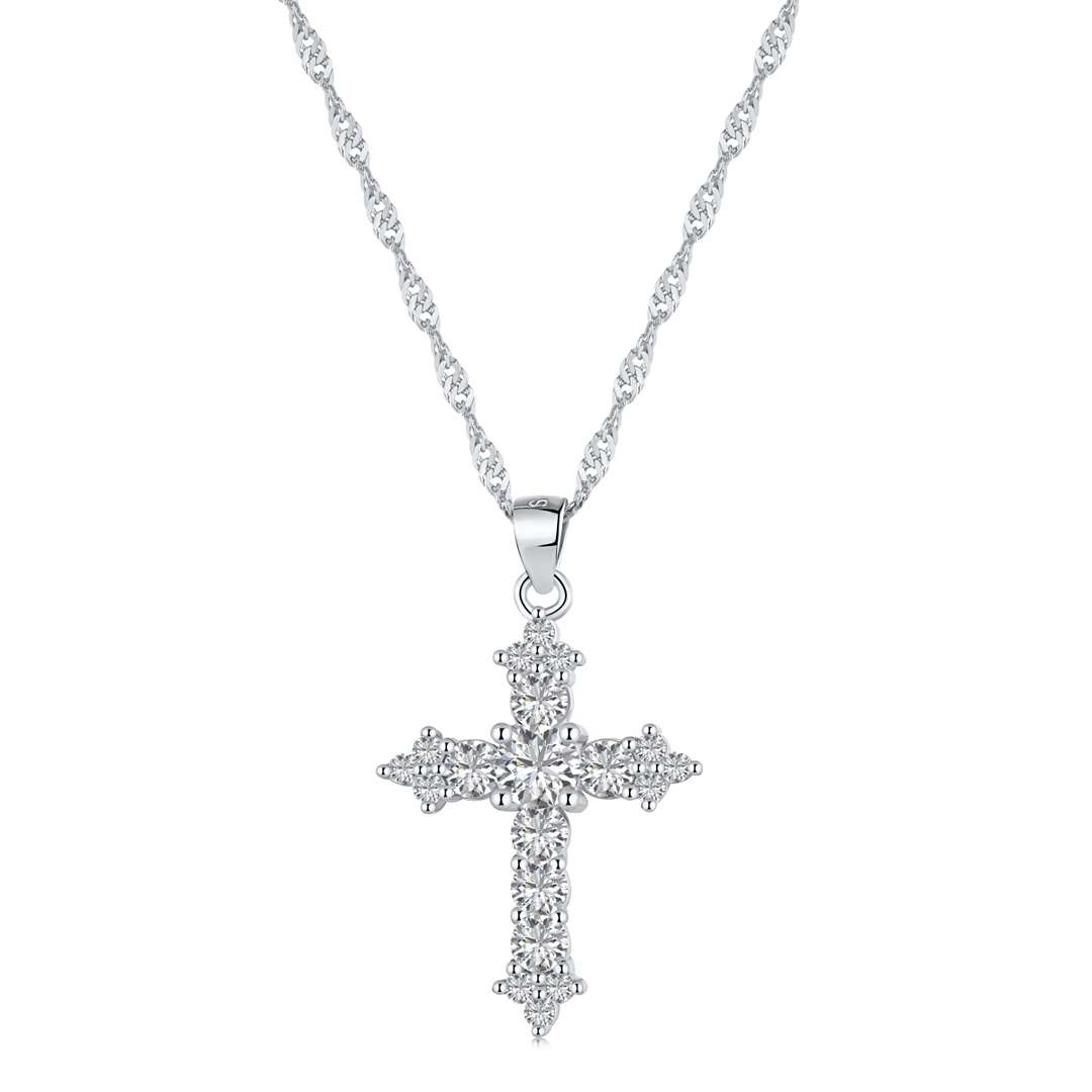 [Lora-Jewelry] Collier délicat en forme de croix