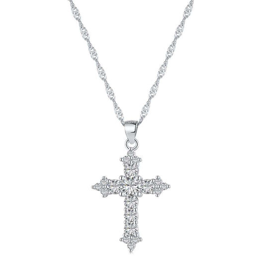[Lora-Jewelry] Collier délicat en forme de croix
