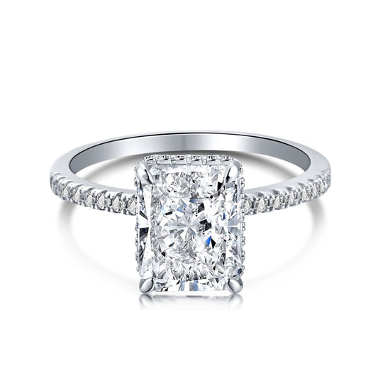 [Lora-Jewelry] Bague de fiançailles luxueuse de 4,0 carats
