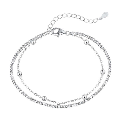 [Lora-Jewelry] Bracelet double couche de perles délicates