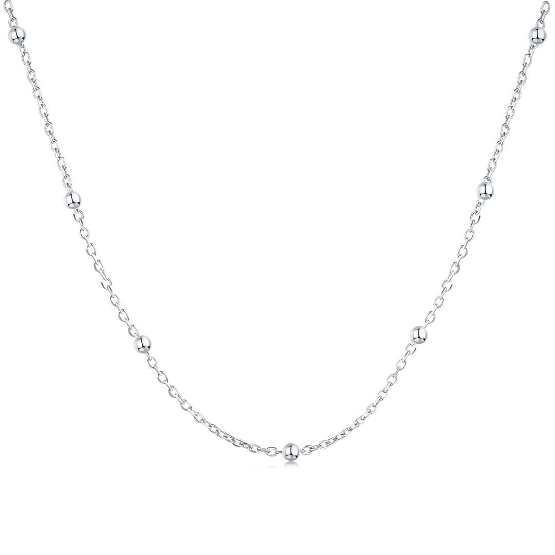 [Lora-Jewelry] Collier simple à petite chaîne de clavicule en perles