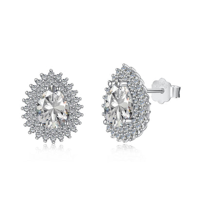 [Lora-Jewelry] Boucles d'oreilles délicates et magnifiques en forme de poire