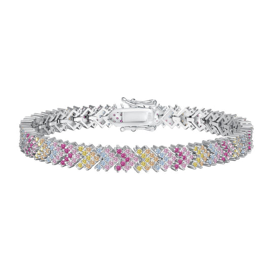 [Lora-Jewelry] Bracelet de fête rond scintillant et orné