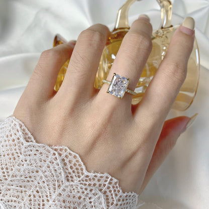 [Lora-Jewelry] Bague de fiançailles luxueuse de 4,0 carats