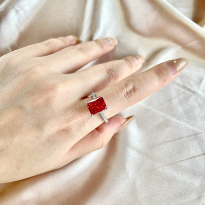 [Lora-Jewelry] Bague de fiançailles luxueuse de 4,0 carats
