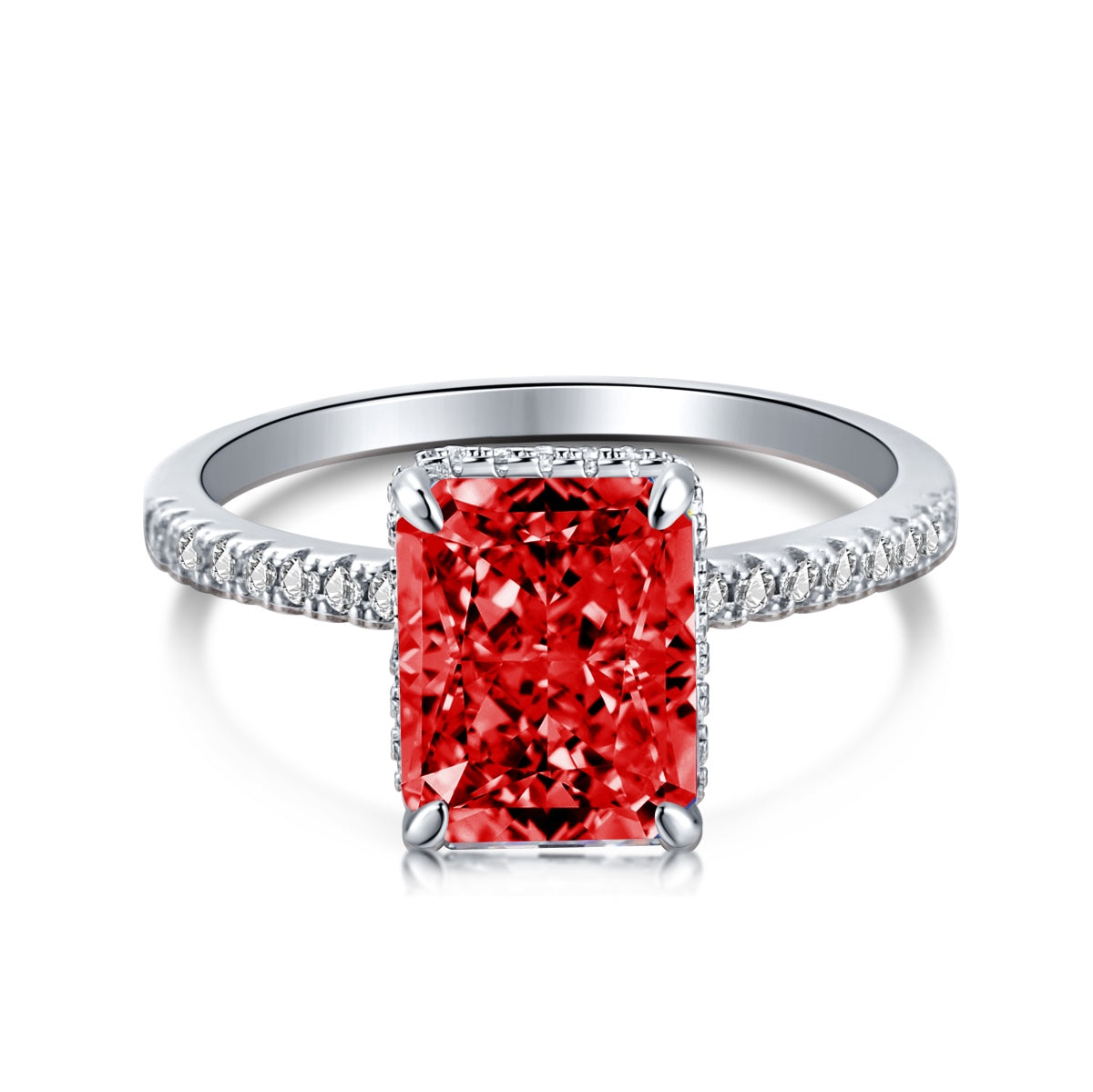[Lora-Jewelry] Bague de fiançailles luxueuse de 4,0 carats