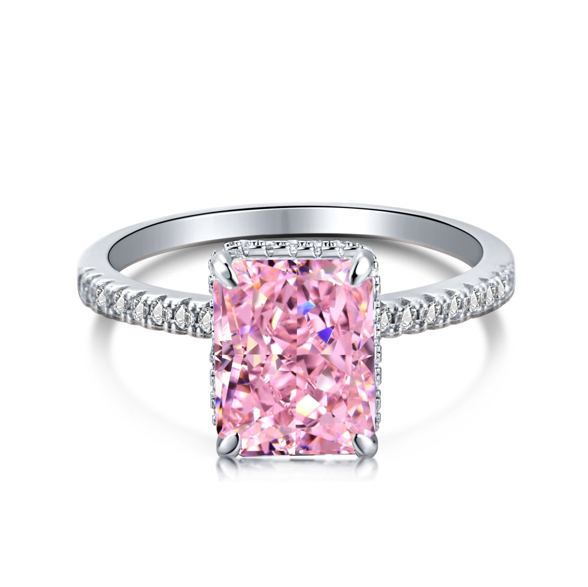 [Lora-Jewelry] Bague de fiançailles luxueuse de 4,0 carats