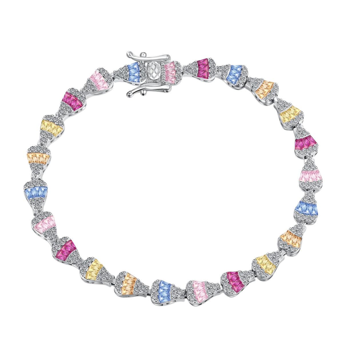 [Lora-Jewelry] Bracelet quotidien en forme de goutte d'eau rayonnante