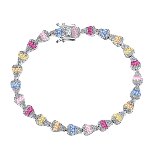 [Lora-Jewelry] Bracelet quotidien en forme de goutte d'eau rayonnante