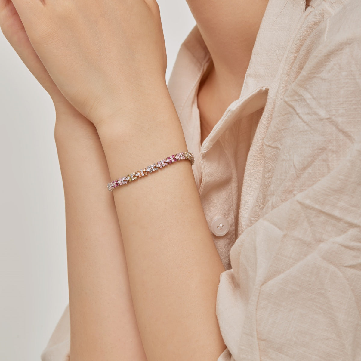 [Lora-Jewelry] Bracelet de fête unique en forme de papillon coloré