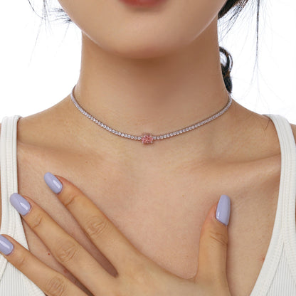 [Lora-Jewelry] Collier taille ovale brillant de 1,0 carat
