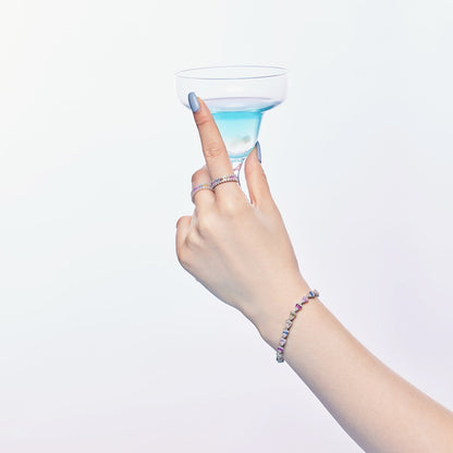 [Lora-Jewelry] Bracelet quotidien en forme de goutte d'eau rayonnante