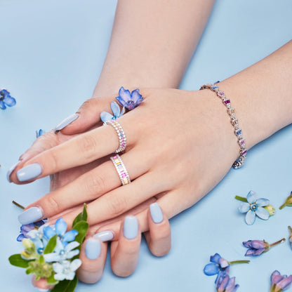 [Lora-Jewelry] Bracelet quotidien en forme de goutte d'eau rayonnante