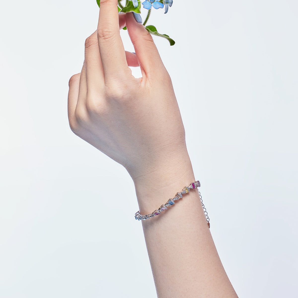 [Lora-Jewelry] Bracelet quotidien en forme de goutte d'eau rayonnante