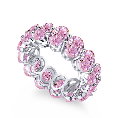 [Lora-Jewelry] Bague tennis allongée et délicate