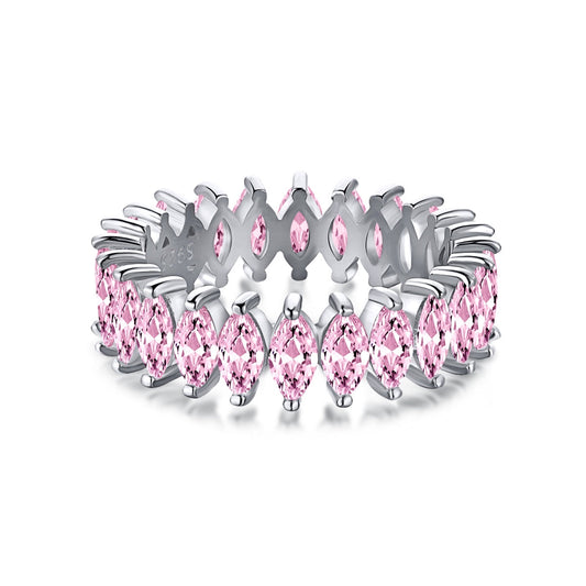 [Lora-Jewelry] Superbe bague tennis taille marquise