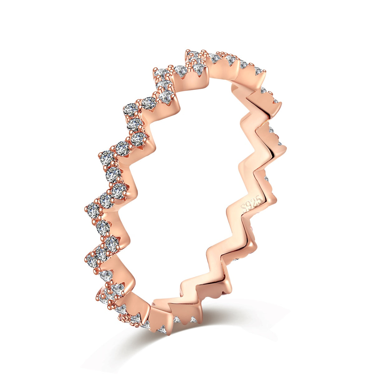 [Lora-Jewelry] Bague quotidienne délicate et enchanteresse en forme de vague