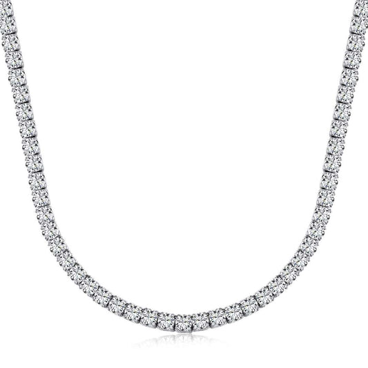 [Lora-Jewelry] Collier élégant à chaîne tennis