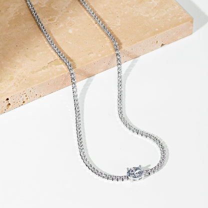 [Lora-Jewelry] Collier taille ovale brillant de 1,0 carat