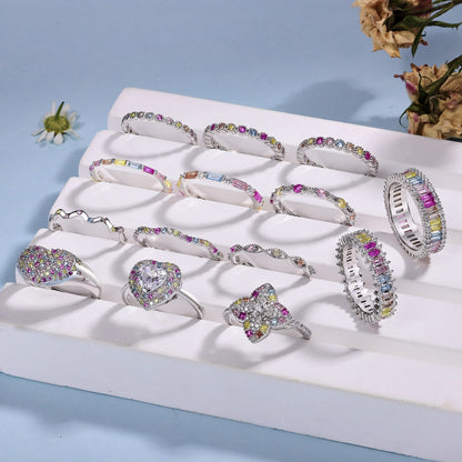 [Lora-Jewelry] Bague cocktail ornée d'une émeraude éclatante