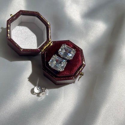 [Lora-Jewelry] Boucles d'oreilles carrées éblouissantes
