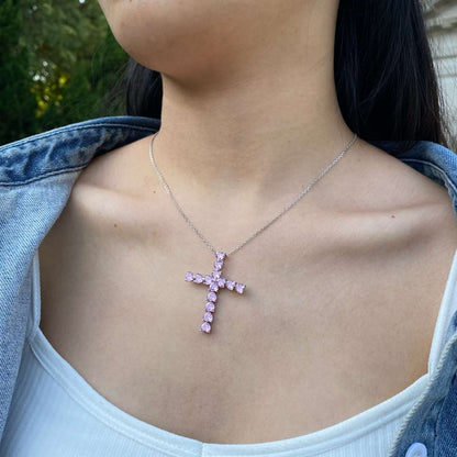 [Lora-Jewelry] Collier en forme de croix rayonnante