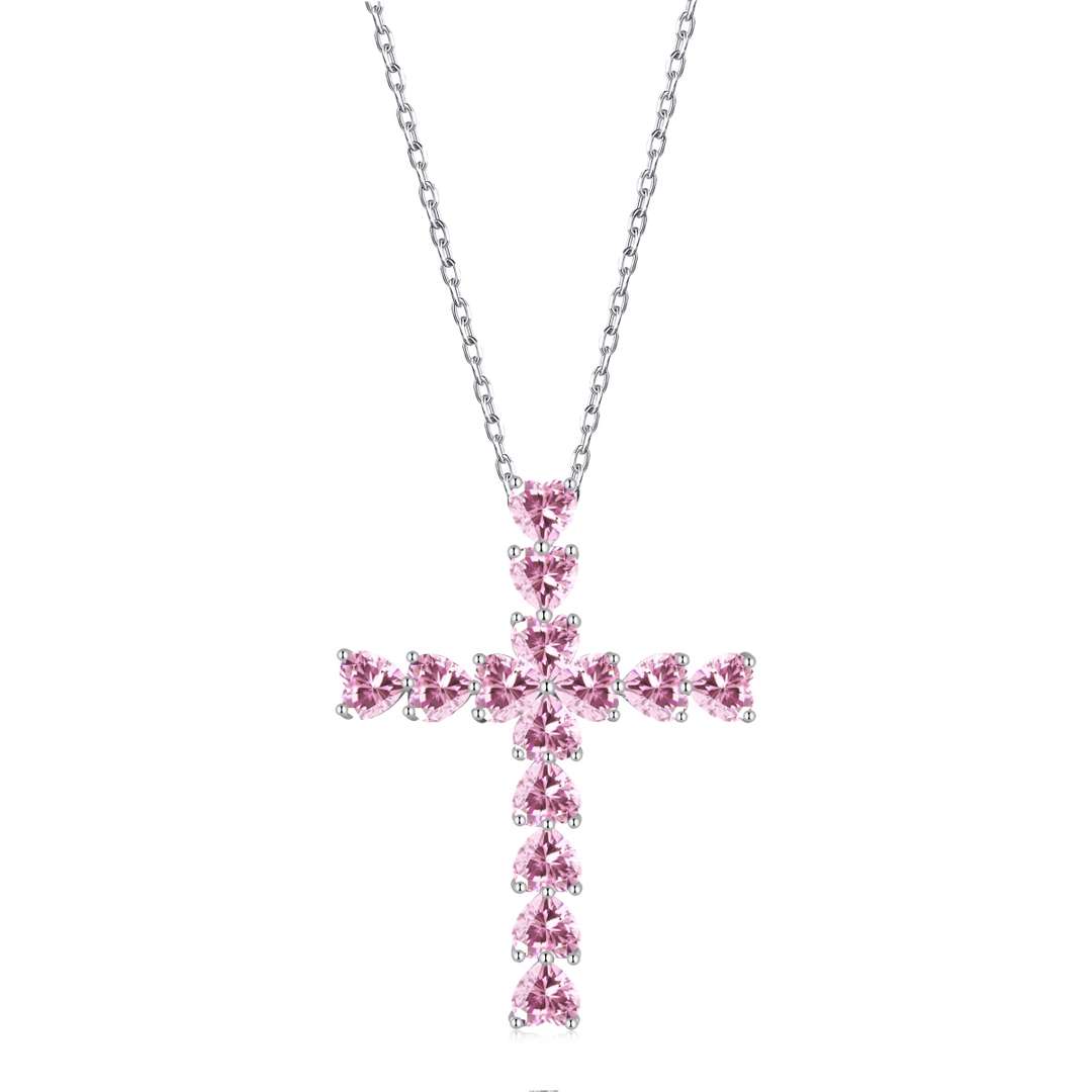 [Lora-Jewelry] Collier en forme de croix rayonnante