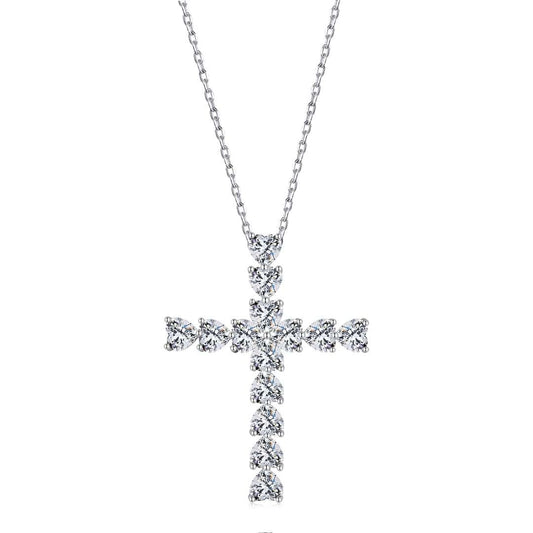 [Lora-Jewelry] Collier en forme de croix rayonnante