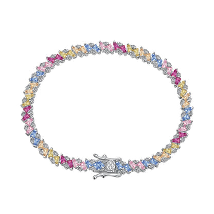 [Lora-Jewelry] Bracelet de fête orné et scintillant à plusieurs coupes